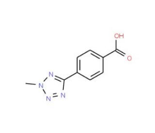 4-(2-Methyl-2H-tetrazol-5-yl)-benzoic acid (CAS 211942-53-9) - chemical structure image