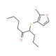 4-(2-Methyl-3-furylthio)-5-nonanone (CAS 61295-50-9) - chemical structure image