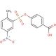 4-(2-Methyl-5-nitro-benzenesulfonyloxy)-benzoic acid - chemical structure image