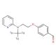 4-[2-((Methyl-d3)-2-pyridinylamino)ethoxy]benzaldehyde (CAS 1189982-66-8) - chemical structure image