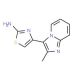 4-(2-Methylimidazo[1,2-a]pyridin-3-yl)-thiazol-2-ylamine dihydrobromide (CAS 436099-84-2) - chemical structure image