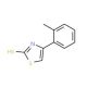 4-(2-methylphenyl)-1,3-thiazole-2-thiol - chemical structure image