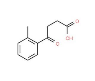 4-(2-Methylphenyl)-4-oxobutyric acid (CAS 6939-36-2) - chemical structure image