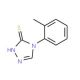 4-(2-methylphenyl)-4H-1,2,4-triazole-3-thiol (CAS 36017-19-3) - chemical structure image