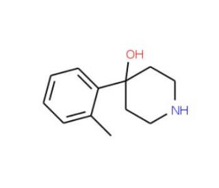 4-(2-Methylphenyl)piperidin-4-ol (CAS 83674-76-4) - chemical structure image
