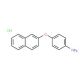 4-(2-Naphthyloxy)aniline hydrochloride - chemical structure image