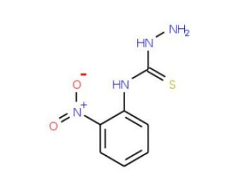4-(2-Nitrophenyl)-3-thiosemicarbazide (CAS 73305-12-1) - chemical structure image