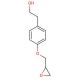 4-(2-Oxiranylmethoxy)benzeneethanol (CAS 104857-48-9�) - chemical structure image