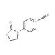 4-(2-oxo-1,3-oxazolidin-3-yl)benzonitrile - chemical structure image