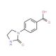 4-(2-oxoimidazolidin-1-yl)benzoic acid (CAS 167626-55-3) - chemical structure image