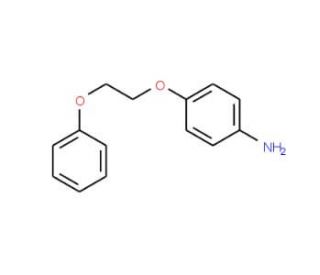 4-(2-Phenoxyethoxy)aniline (CAS 35965-96-9) - chemical structure image