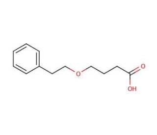 4-(2-phenylethoxy)butanoic acid - chemical structure image