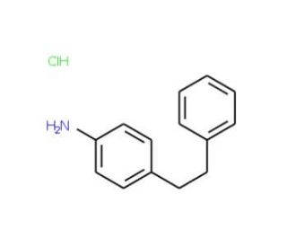 [4-(2-Phenylethyl)phenyl]aminehydrochloride - chemical structure image