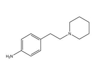 4-[2-(piperidin-1-yl)ethyl]aniline - chemical structure image