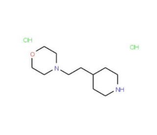 4-(2-Piperidin-4-yl-ethyl)-morpholinedihydrochloride - chemical structure image
