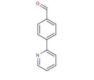 4-(2-Pyridyl)benzaldehyde (CAS 127406-56-8) - chemical structure image