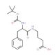 4-(2-tert-Butoxycarbonylamino-3-phenyl-propionylamino)-butyric acid (CAS 112670-47-0) - chemical structure image