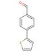 4-(2-Thienyl)benzaldeyde (CAS 107834-03-7) - chemical structure image