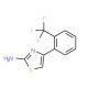 4-(2-Trifluoromethyl-phenyl)-thiazol-2-ylamine - chemical structure image