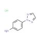 4-(2H-1,2,3-triazol-2-yl)aniline hydrochloride - chemical structure image