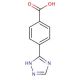 4-(2H-[1,2,4]Triazol-3-yl)-benzoic acid (CAS 876715-40-1) - chemical structure image