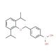 4-[(2′,6′-Diisopropylphenoxy)methyl]phenylboronic acid (CAS 1072951-63-3) - chemical structure image