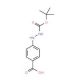 4-(2′-N-Boc-hydrazino)benzoic acid (CAS 96736-00-4) - chemical structure image