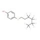 4-(3,3,4,4,5,5,6,6,6-Nonafluorohexylthio)phenol (CAS 892155-14-5) - chemical structure image