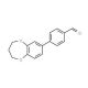 4-(3,4-Dihydro-2H-1,5-benzodioxepin-7-yl)-benzenecarbaldehyde - chemical structure image