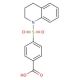 4-(3,4-Dihydro-2H-quinoline-1-sulfonyl)-benzoic acid - chemical structure image