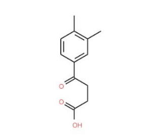 4-(3,4-dimethylphenyl)-4-oxobutanoic acid (CAS 51036-98-7) - chemical structure image