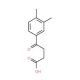 4-(3,4-dimethylphenyl)-4-oxobutanoic acid (CAS 51036-98-7) - chemical structure image