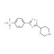 4-{3-[4-(Methylsulfonyl)phenyl]-1,2,4-oxadiazol-5-yl}piperidine (CAS 849925-03-7) - chemical structure image