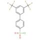 4-[3,5-Bis(trifluoromethyl)phenyl]benzenesulphonyl chloride (CAS 885950-95-8) - chemical structure image