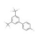 4-[3,5-Bis(trifluoromethyl)phenyl]iodobenzene (CAS 886762-46-5) - chemical structure image