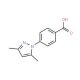 4-(3,5-Dimethyl-1H-pyrazol-1-yl)benzoic acid (CAS 81282-82-8) - chemical structure image