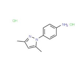 4-(3,5-Dimethyl-pyrazol-1-yl)-phenylaminedihydrochloride - chemical structure image