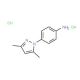 4-(3,5-Dimethyl-pyrazol-1-yl)-phenylaminedihydrochloride - chemical structure image