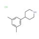 4-(3,5-Dimethylphenyl)piperidine hydrochloride - chemical structure image