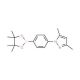 4-(3,5-Dimethylpyrazol-1-yl)phenylboronic acid, pinacol ester (CAS 937796-06-0) - chemical structure image