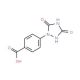 4-(3,5-dioxo-1,2,4-triazolidin-1-yl)benzoic acid - chemical structure image