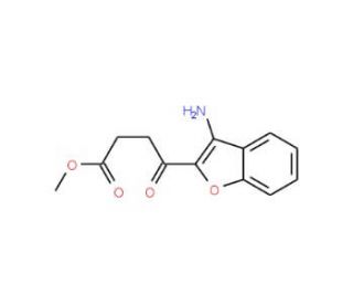 4-(3-Amino-benzofuran-2-yl)-4-oxo-butyric acidmethyl ester - chemical structure image
