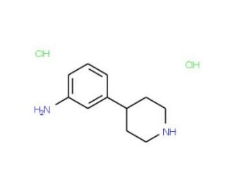 4-(3-Aminophenyl)piperidine hydrochloride (CAS 721958-70-9) - chemical structure image