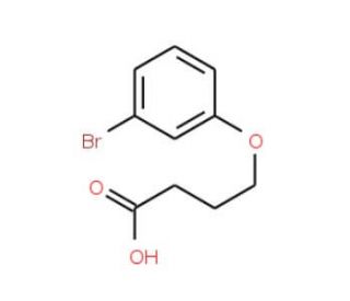 4-(3-Bromo-phenoxy)-butyric acid - chemical structure image