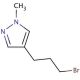 4-(3-bromopropyl)-1-methyl-1H-pyrazole - chemical structure image