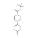 4-(3-Carboxy-propionyl)-piperazine-1-carboxylic acid tert-butyl ester (CAS 288851-44-5) - chemical structure image
