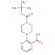 4-(3-Carboxy-pyridin-2-yl)piperazine-1-carboxylic acid tert-butyl ester (CAS 902835-85-2) - chemical structure image