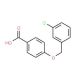 4-(3-Chloro-benzyloxy)benzoic acid (CAS 84403-70-3) - chemical structure image