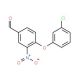 4-(3-Chlorophenoxy)-3-nitrobenzenecarbaldehyde - chemical structure image