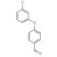 4-(3-Chlorophenoxy)benzaldehyde (CAS 164522-90-1) - chemical structure image